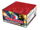 Ohňostroj - BATERIE VÝMETNIC I LOVE FIREWORKS 100 RAN  2/1 - Baterie výmetnic - Kompakty