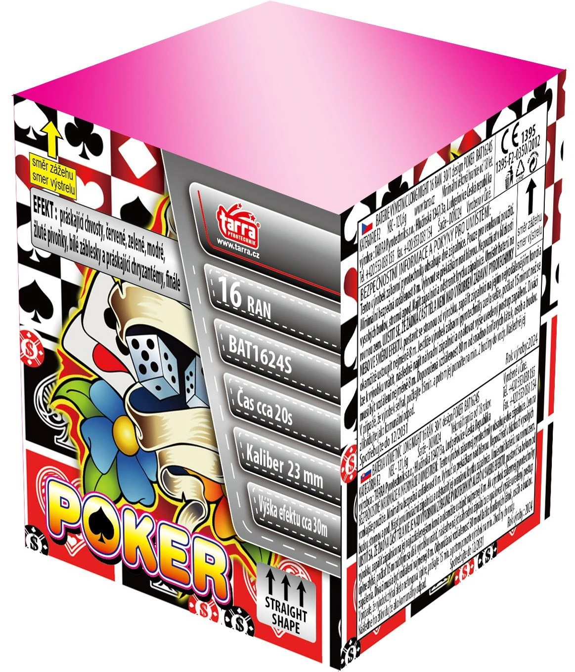 BATERIE VÝMETNIC POKER 16 RAN 30/1