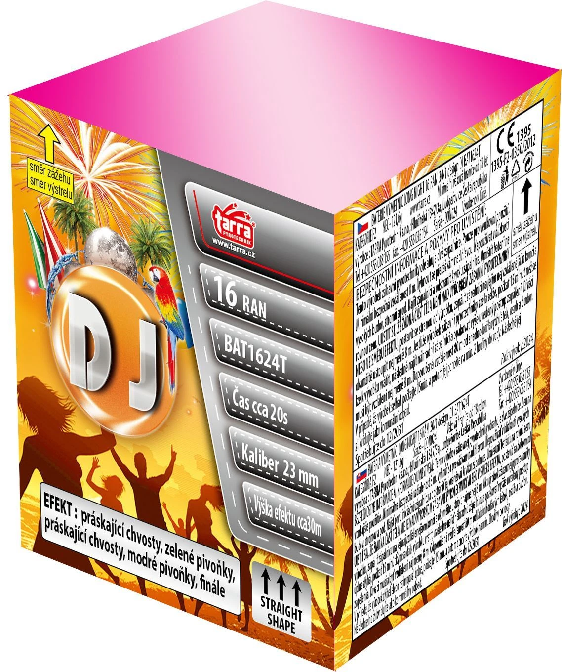 BATERIE VÝMETNIC DJ 16 RAN 30/1