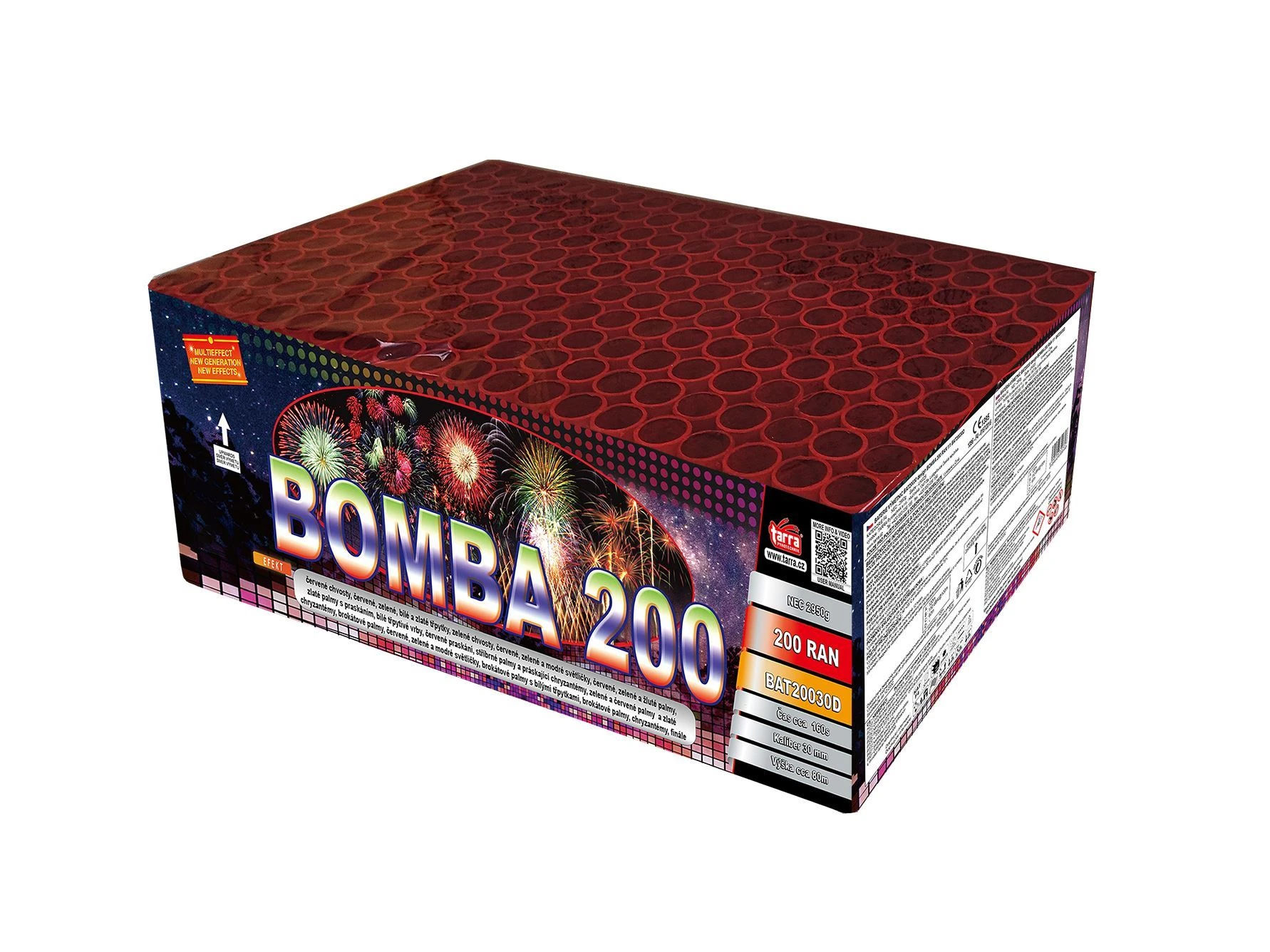 BATERIE VÝMETNIC BOMBA 200 RAN  1/1