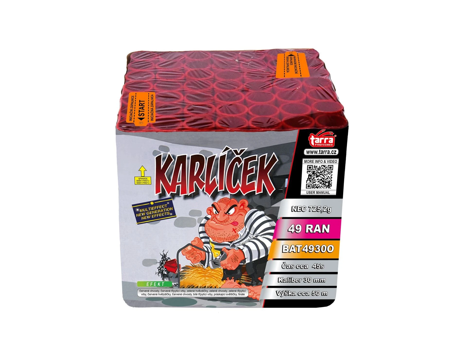 BATERIE VÝMETNIC KARLÍČEK 49 RAN 2/1