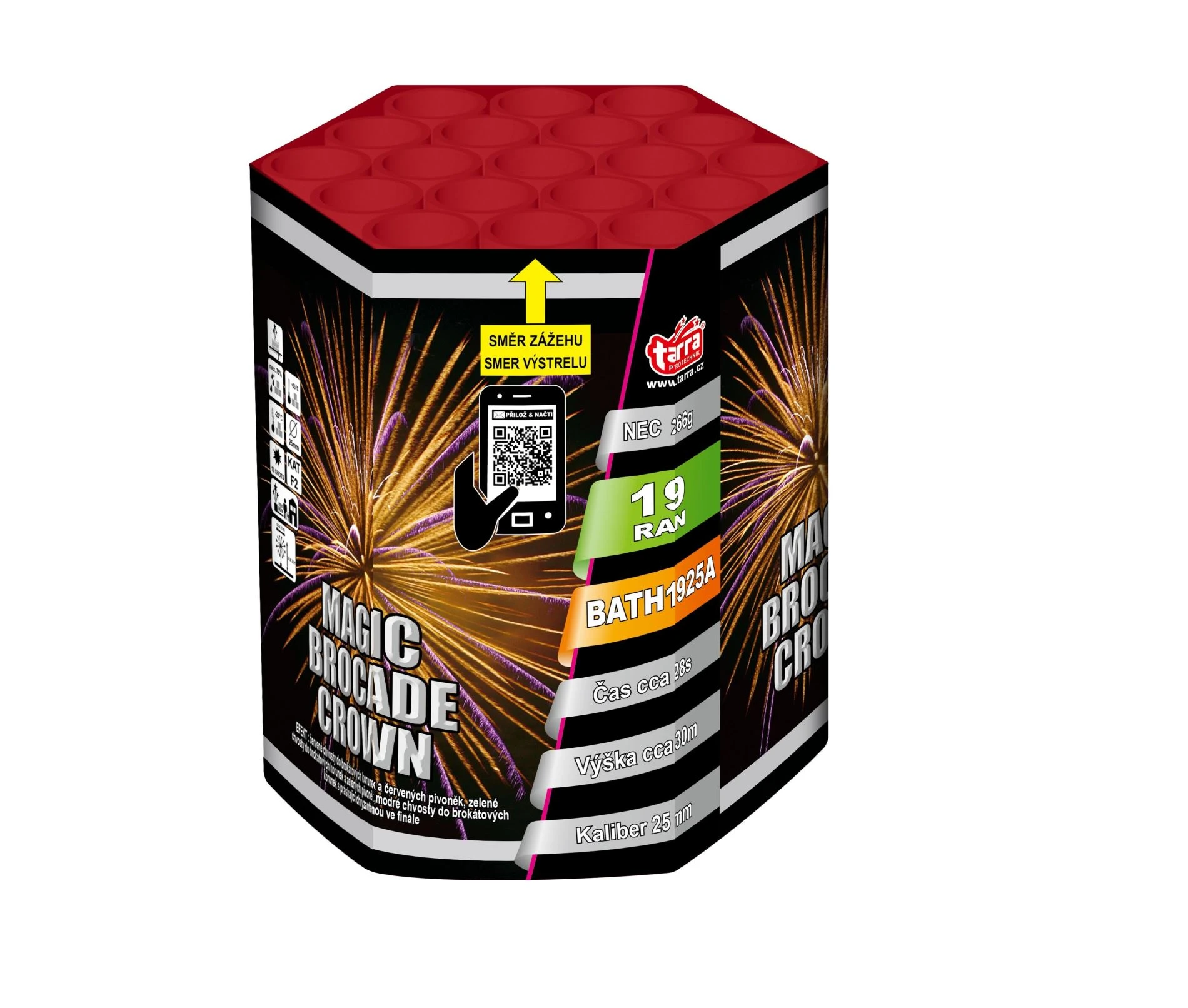 BATERIE VÝMETNIC MAGIC BROCADE CROWN 19 RAN 8/1