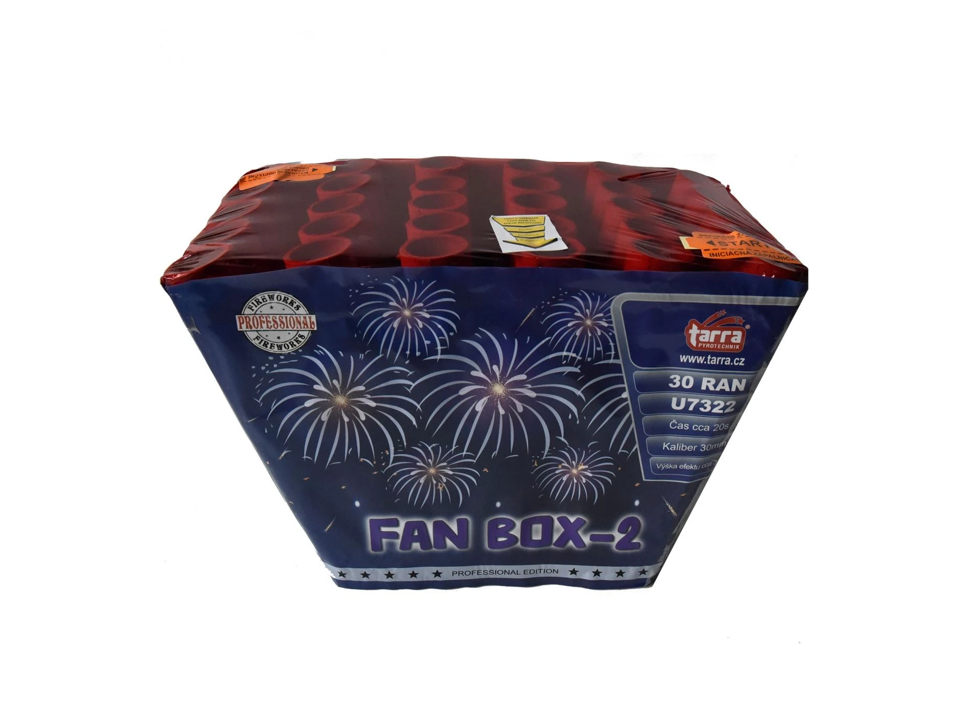 OHŇOSTROJ / BATERIE VÝMETNIC FAN BOX 2 - 30 RAN 4/1