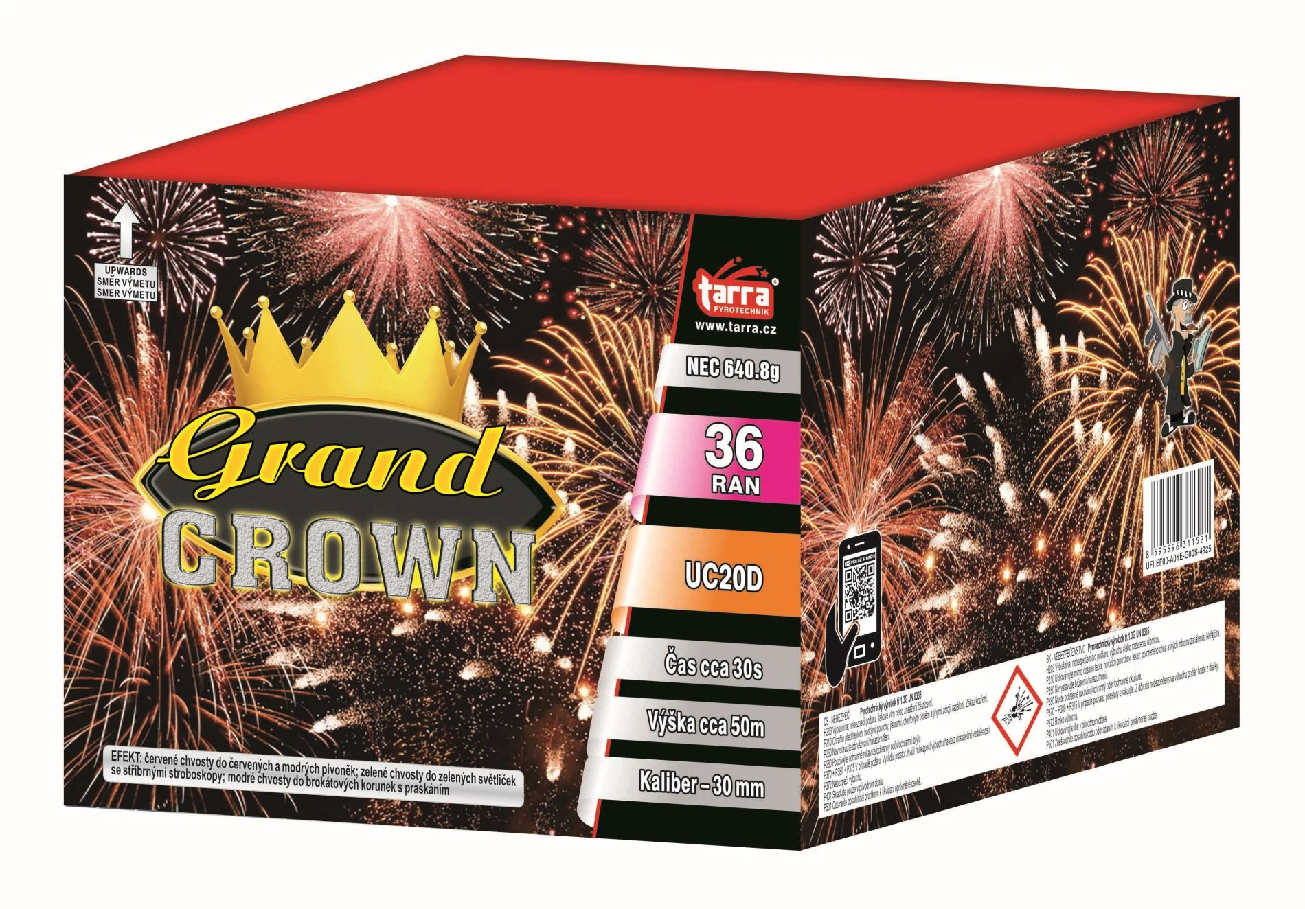 BATERIE VÝMETNIC GRAND CROWN  36 RAN 4/1