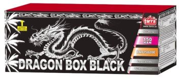 Ohňostroj - BATERIE VÝMETNIC DRAGON BOX BLACK 150 RAN 2/1 - BAT15020E