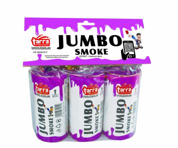 DÝMOVNICE - JUMBO SMOKE -  FIALOVÁ - 3ks - 16/3 trhací pojistka - EP-8028CS-F