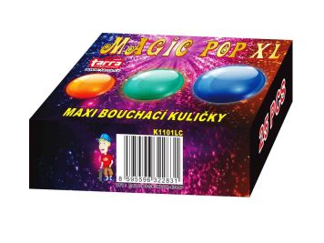 BOUCHACÍ KULIČKY MAGIC POP XL 4/40/25 - 25 ks - K1101LC