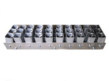 Aluminium Rack  - 30 sh  1010*270*185 stříbrné - RACK30