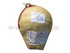 5" DISPLAY SHELL - Three stage time rain coconut - Kulové pumy 5” - 125 mm